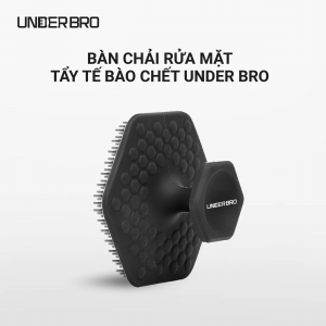 Miếng Rửa Mặt Silicone Under Bro Tẩy Tế Bào Chết Tạo Bọt